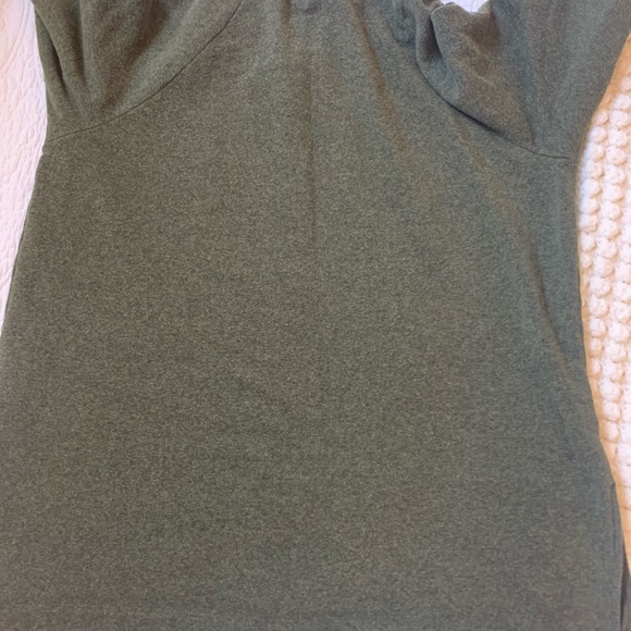 J. Crew Factory wide button collar sweatshirt - Picture 4 of 9